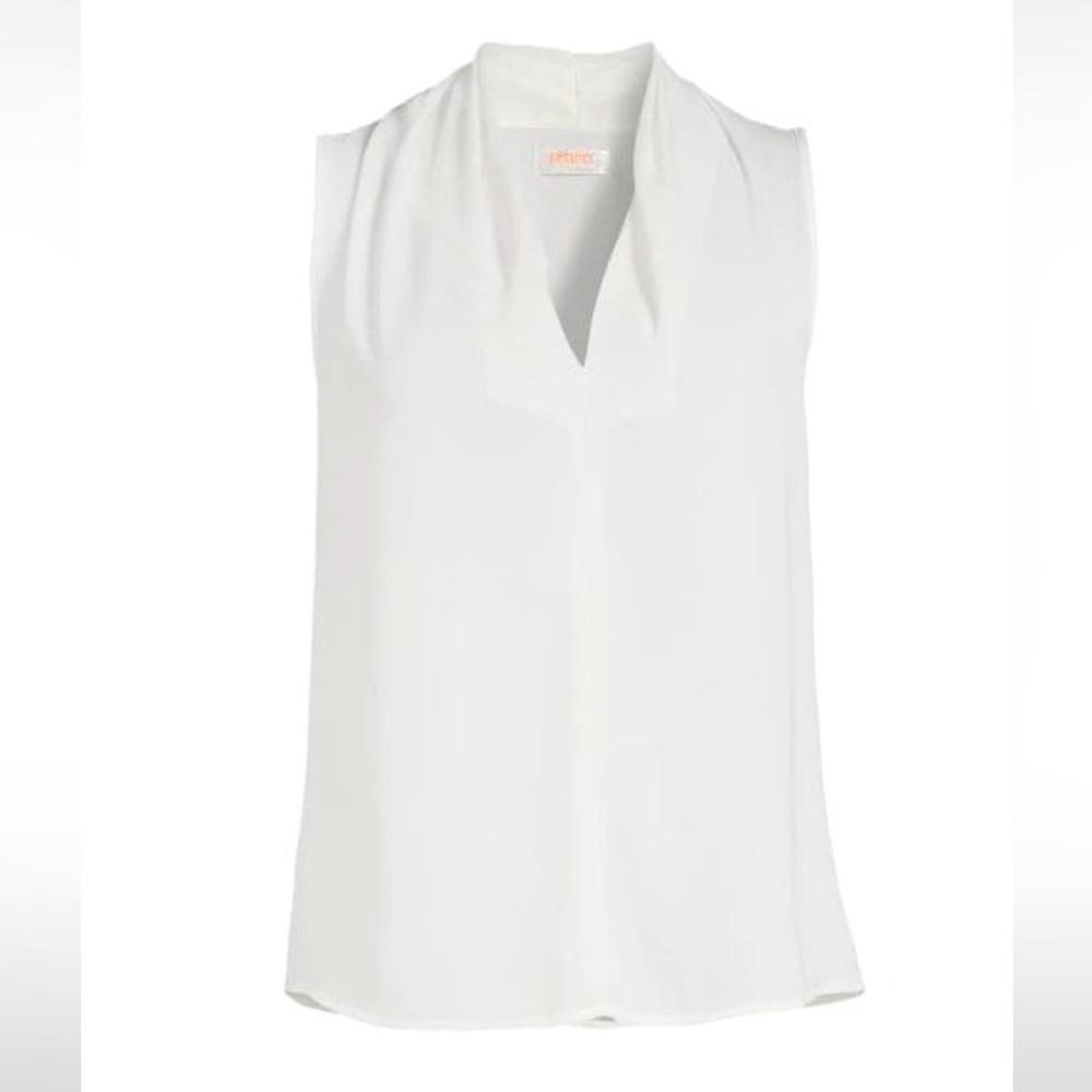 V Neck Sleeveless Blouse Renee C